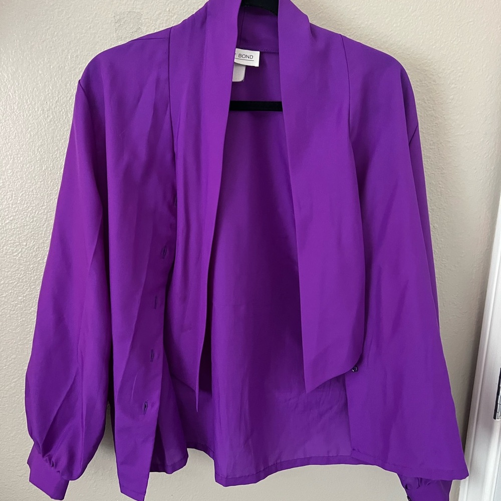 Vibrant Purple Women's Top by Escada